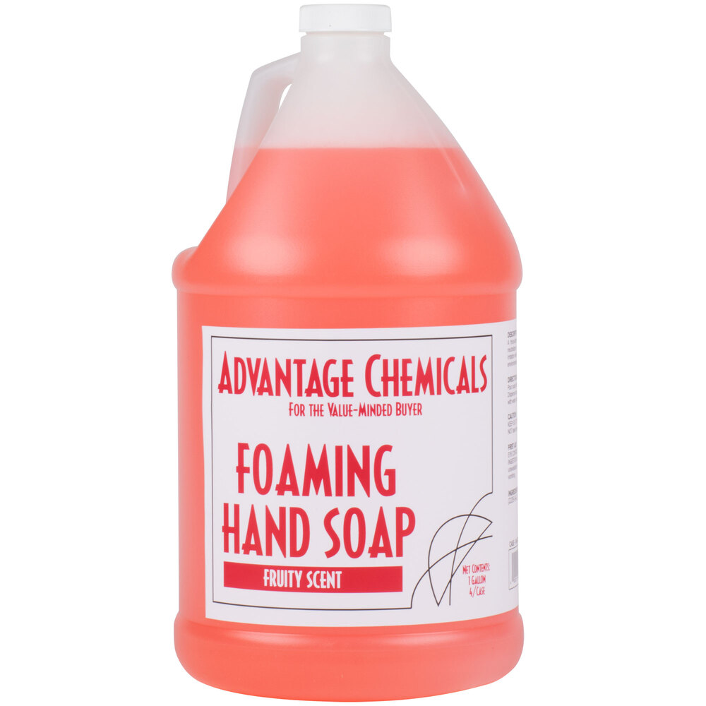 Advantage Chemical 1 Gallon Foaming Hand Soap 4/Case