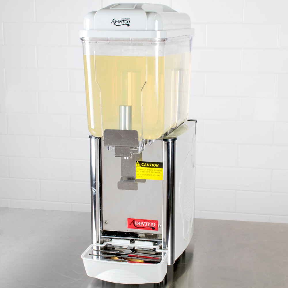Avantco RBD31 Single 3 Gallon Bowl Refrigerated Beverage Dispenser