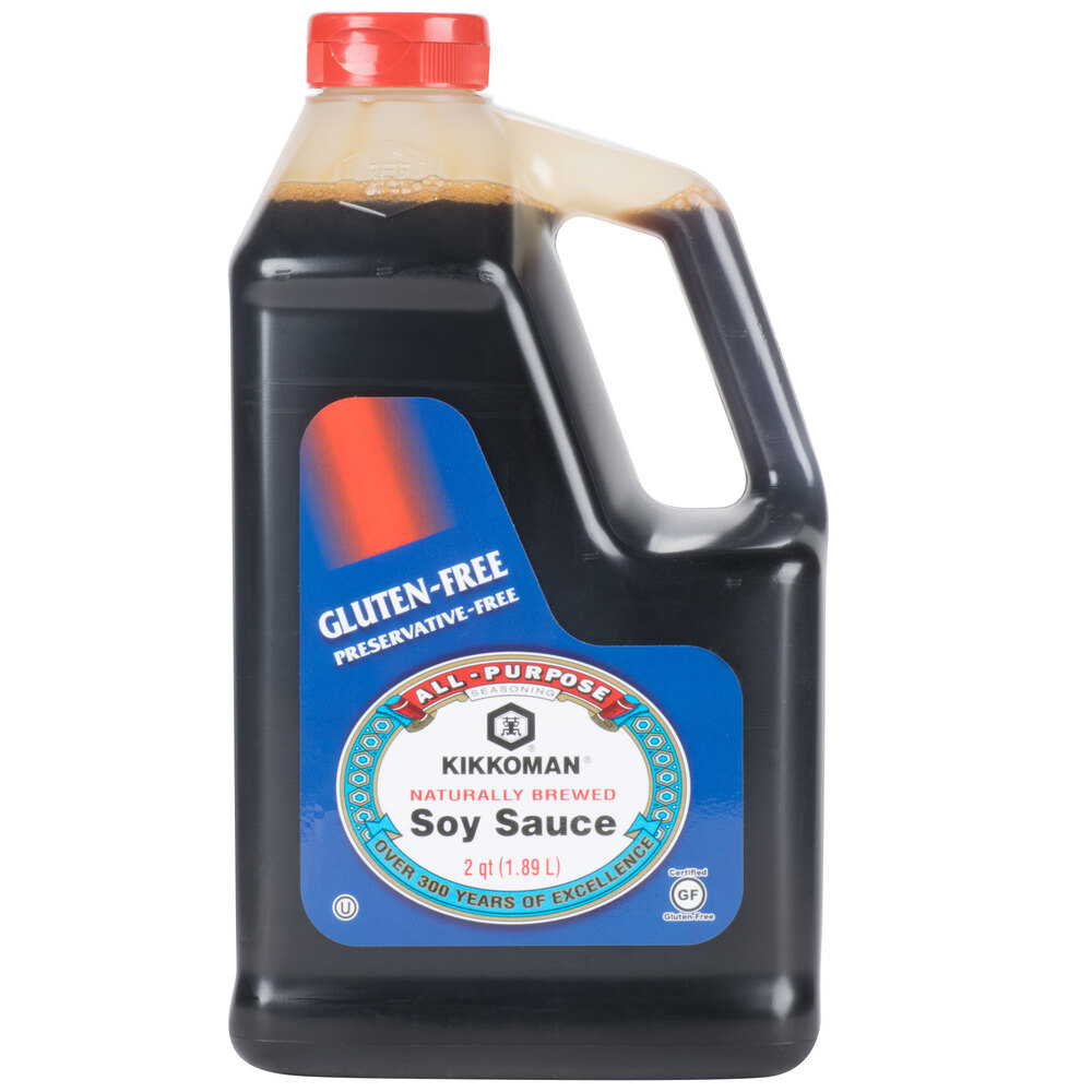Kikkoman Gluten Free Soy Sauce .5 Gallon Container