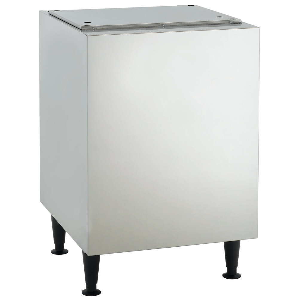 Scotsman HST21BA 21 1/2" x 23 3/4" Enclosed Stainless Steel Ice and