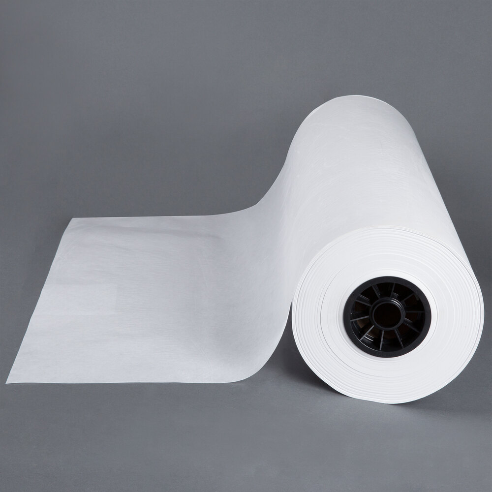 24" x 1000' Wet Wax Paper Roll