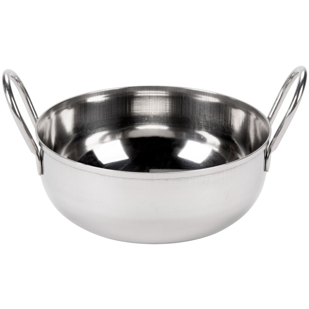 Tablecraft 839 20 oz. Stainless Steel Kady Serving Bowl