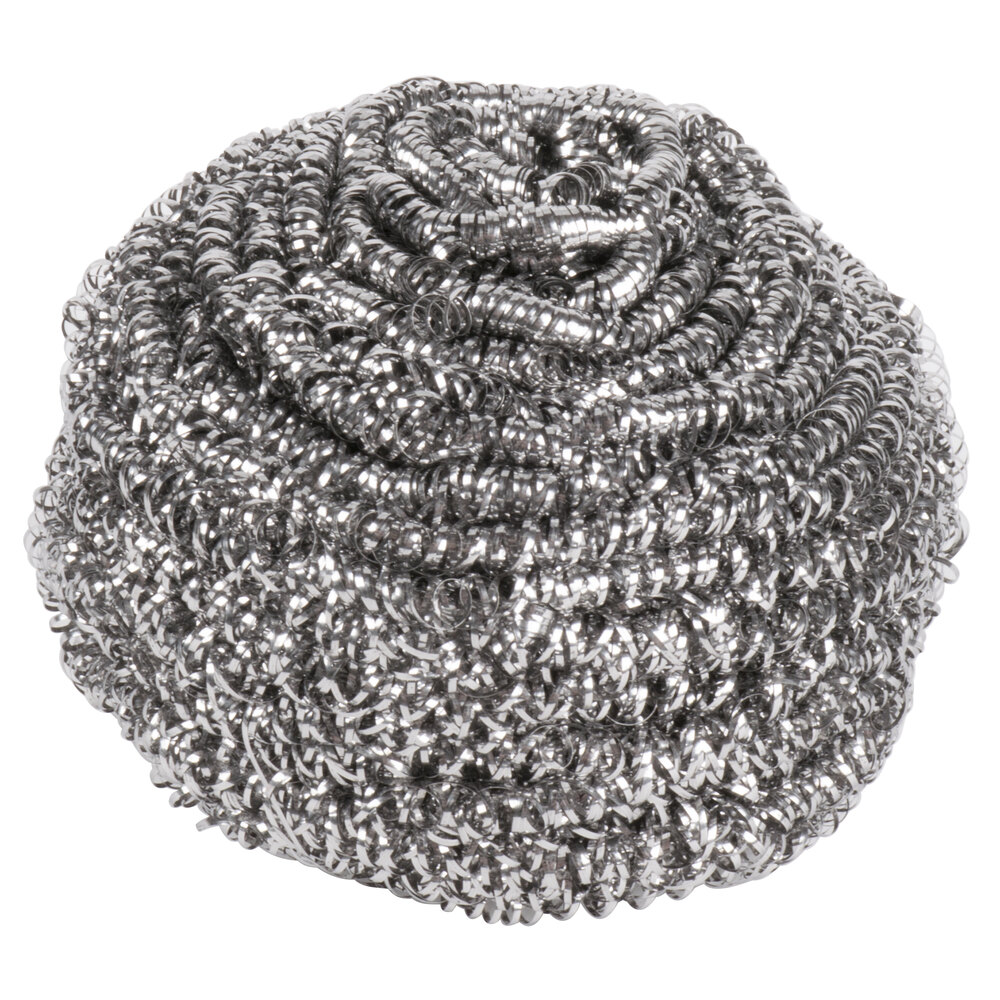 3M 84CC ScotchBrite™ 1.75 oz. Stainless Steel Scrubber 72/Case