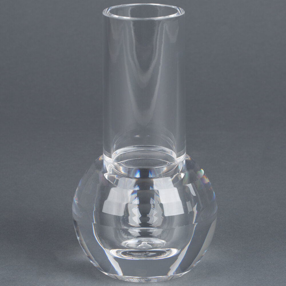 Carlisle 465107 6" Clear Acrylic Bud Vase