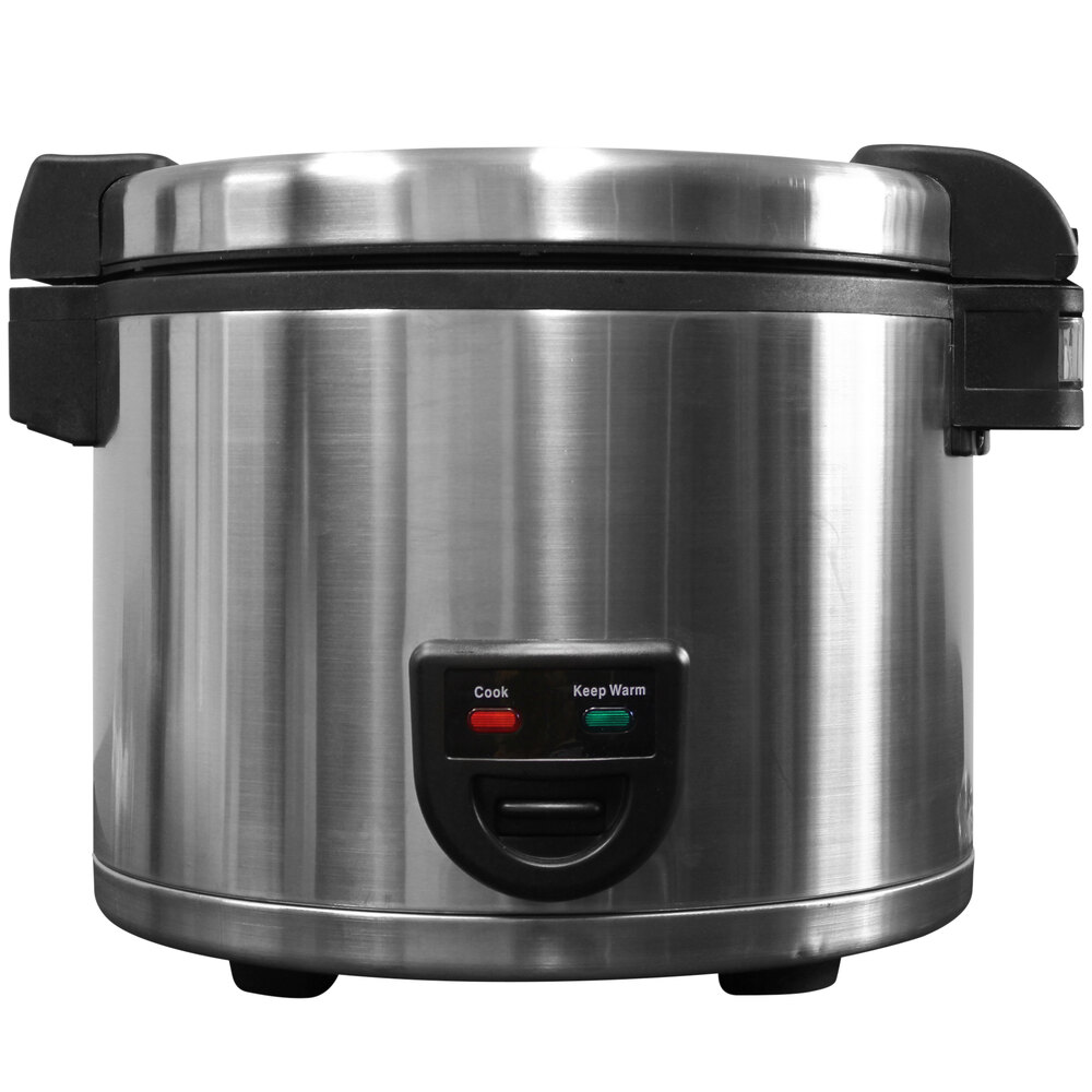 Town 58130 60 Cup (30 Cup Raw) Electric Rice Cooker / Warmer 120V