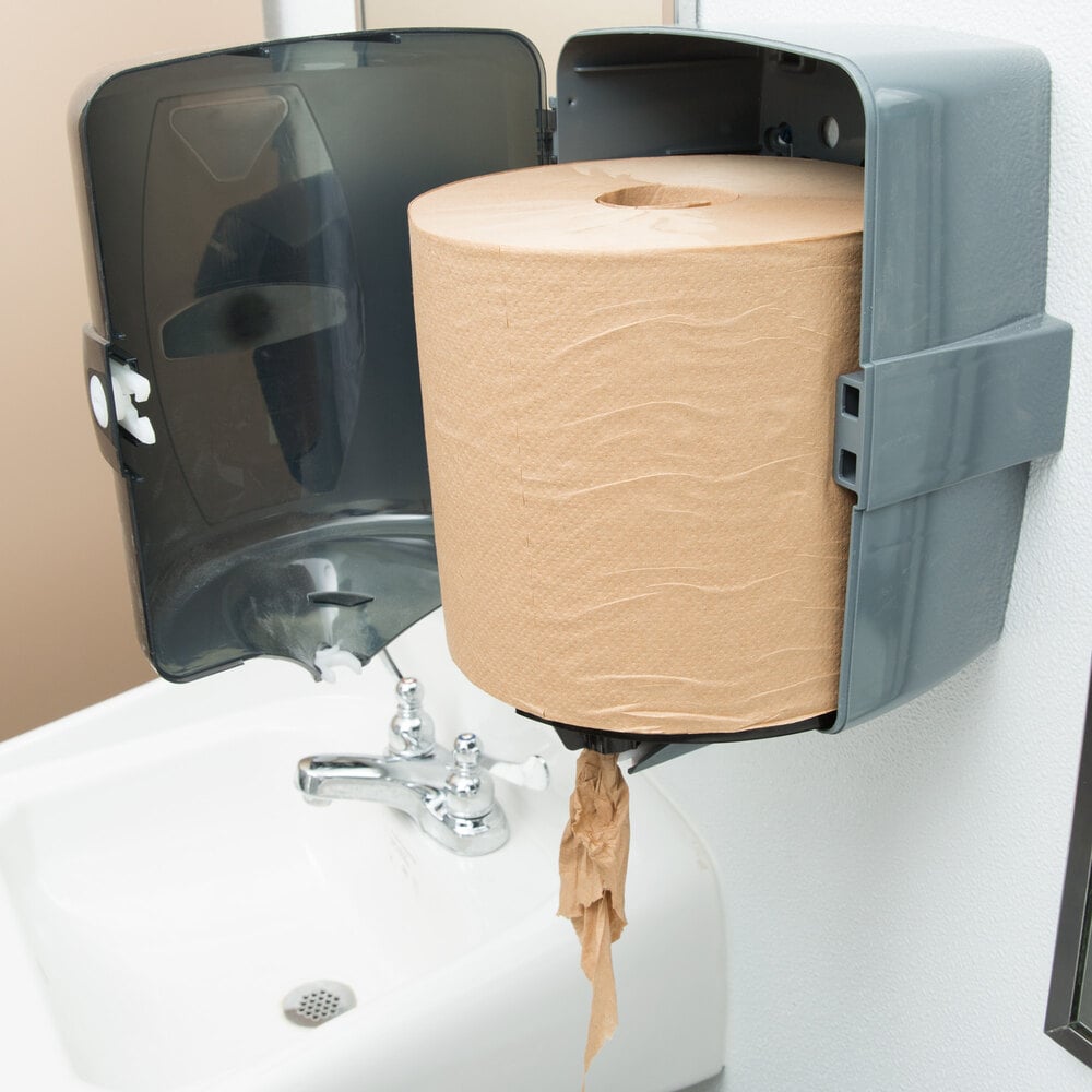 VonDrehle 8888K 1Ply Preserve Brown Natural Kraft Center Pull Paper