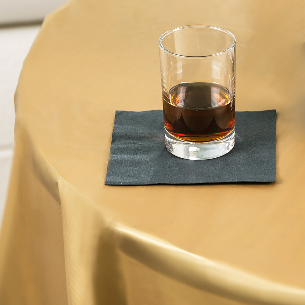 Creative Converting 703276 82" Glittering Gold OctyRound Disposable