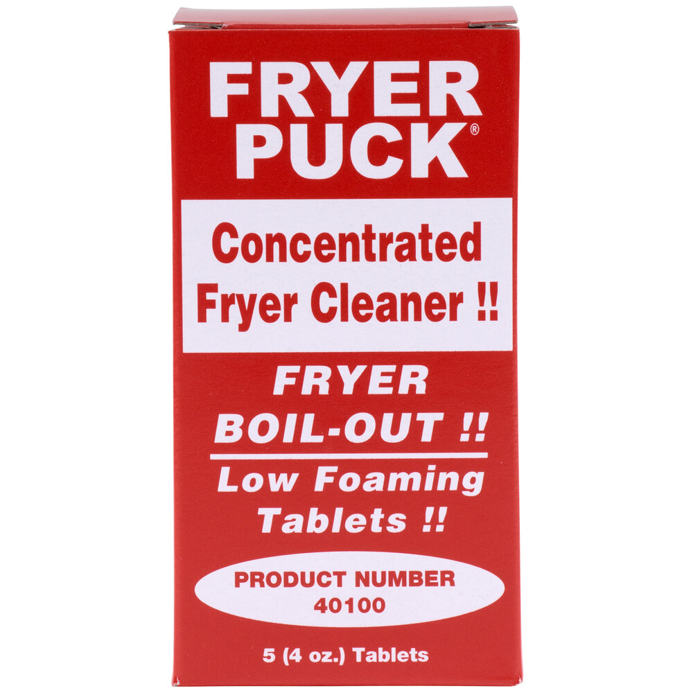 Fryer Puck 401304001 4 oz. Deep Fat Fryer Cleaning Tablet 30 / Case