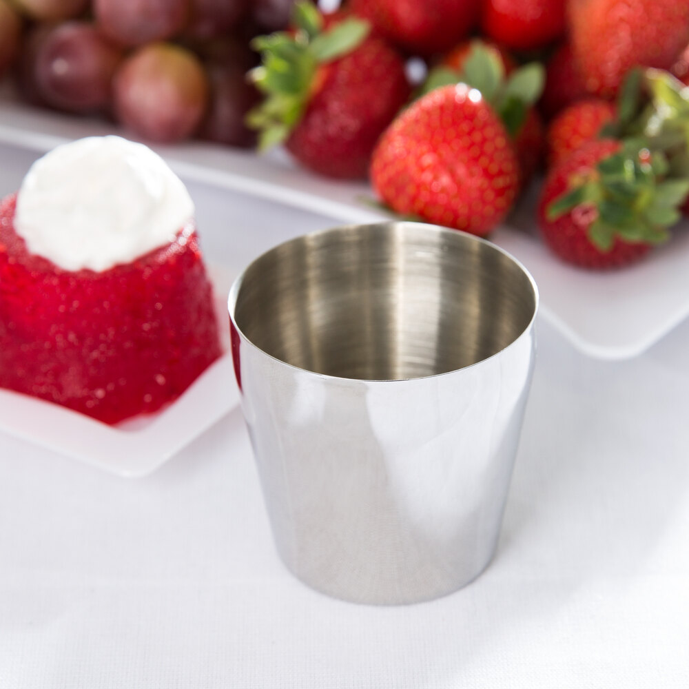 Ateco 4942 2 1/8" Rum Baba / Dariole Food Mold (August Thomsen)