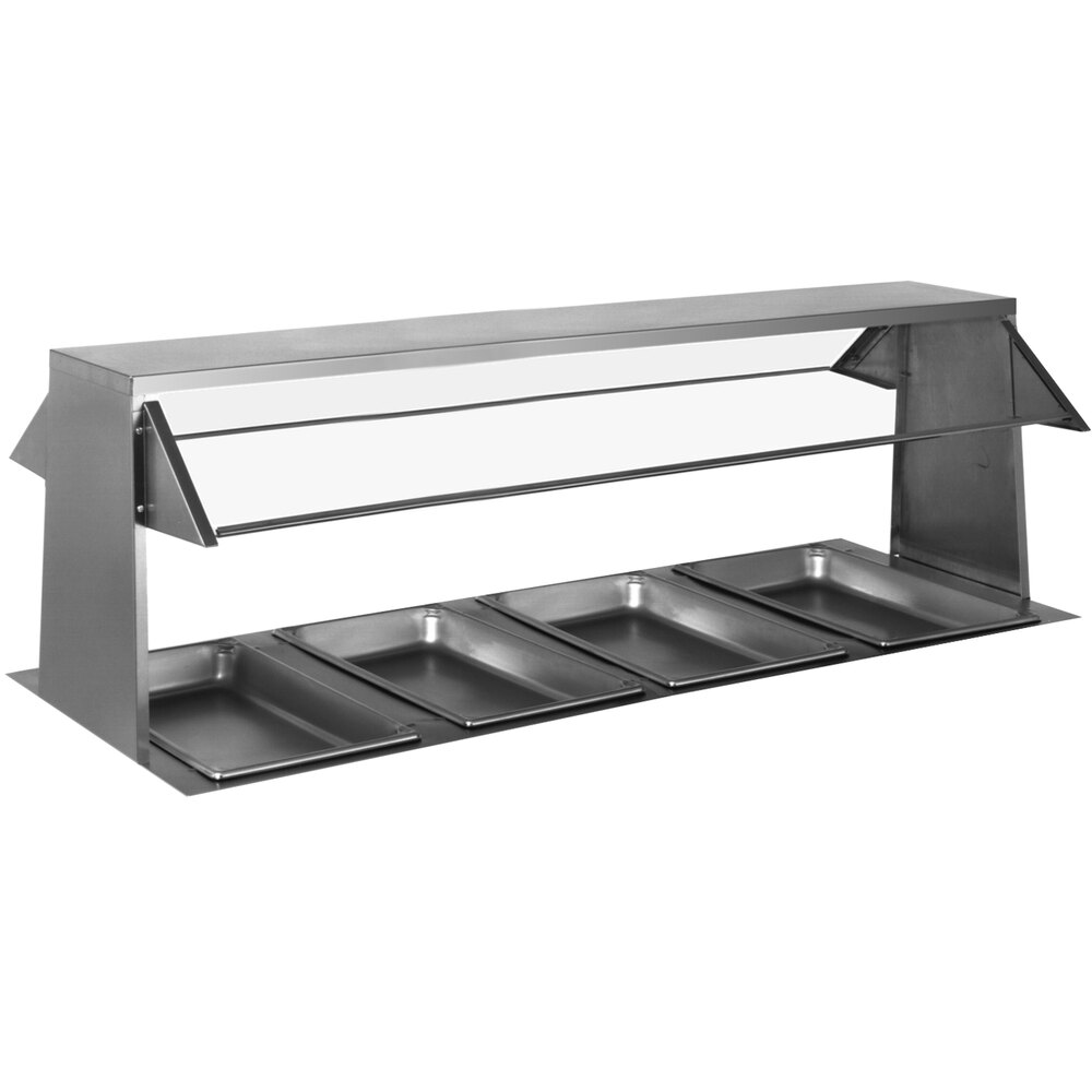 Eagle Group BS2HT4IL 63 1/2" x 36 1/4" Stainless Steel Buffet Shelf