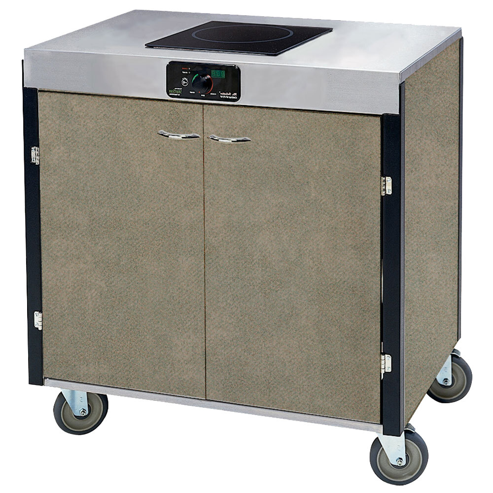 Lakeside 2060 Creation Express Mobile Cooking Cart with 1 Induction