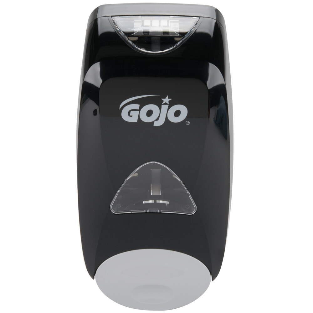 GOJO® 515506 FMX12 1250 mL Black Manual Hand Soap Dispenser
