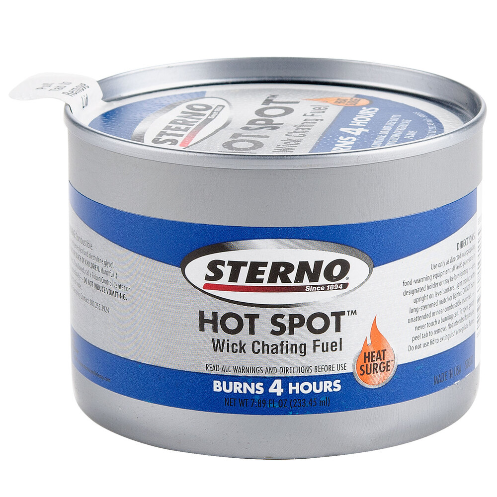 Sterno Products 10115 4 Hour Hot Spot SuperWick Chafing Fuel 24/Case