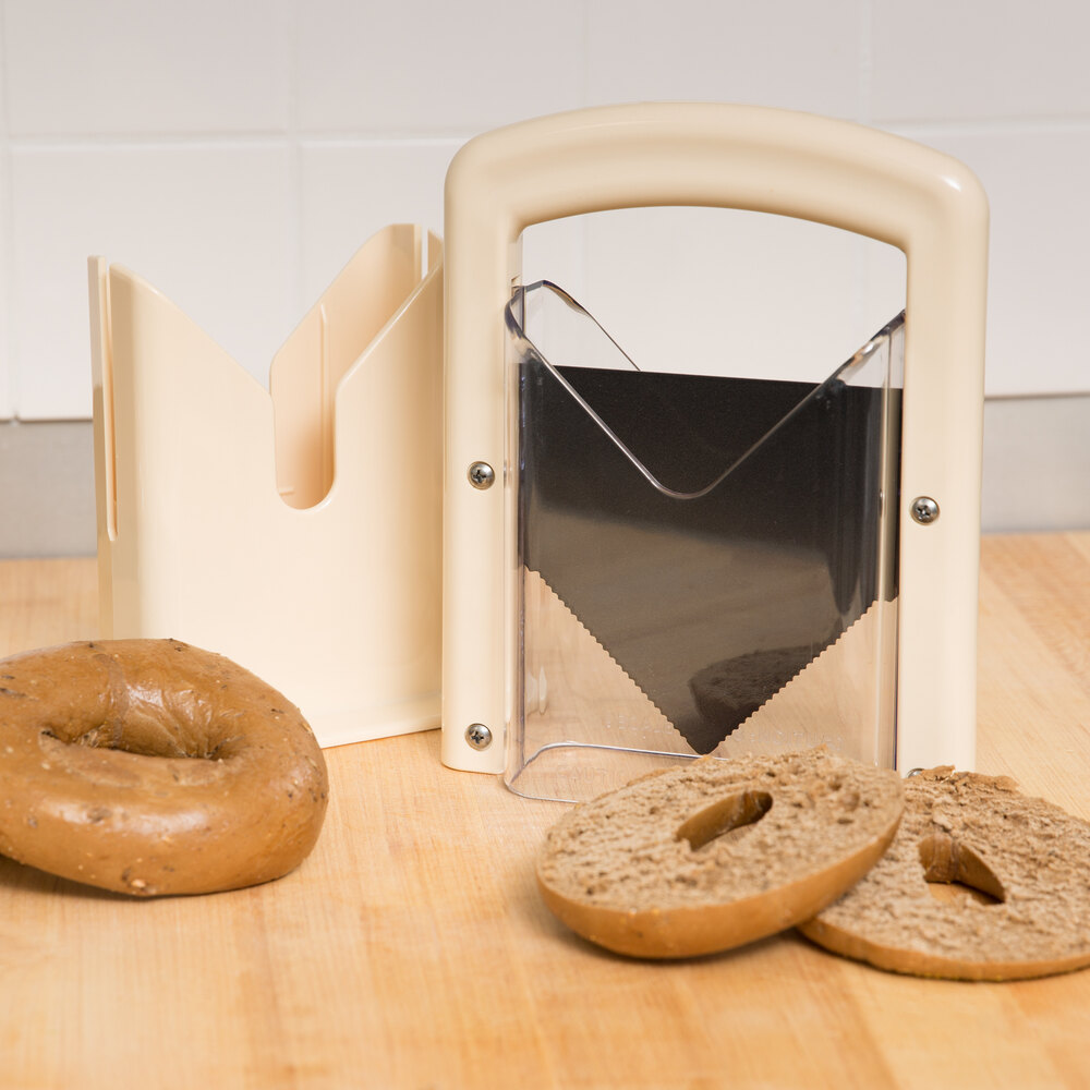 Bagel Blade Beige Bagel Slicer