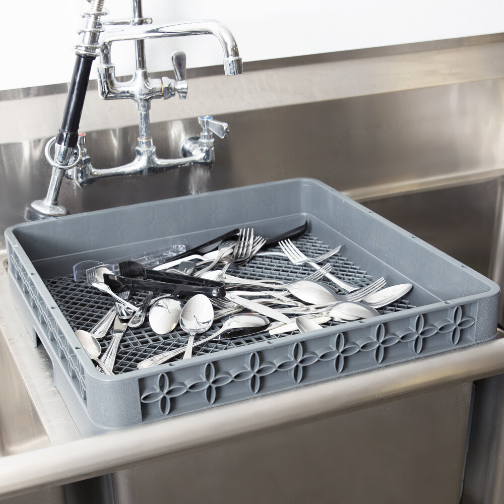 Noble Products FullSize Combination / Flatware Rack with Closed Sides