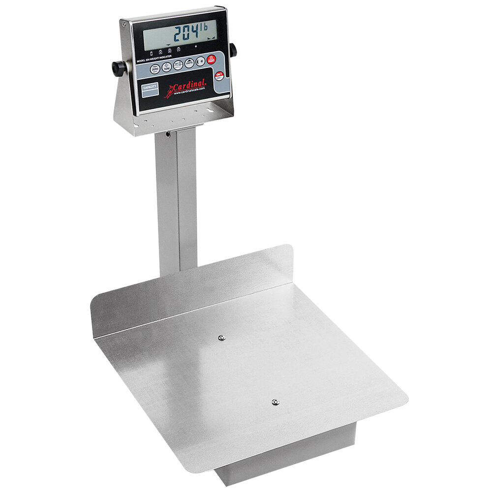 Cardinal Detecto 7045G 400 lb. / 180 kg. Digital Platform Bench Scale