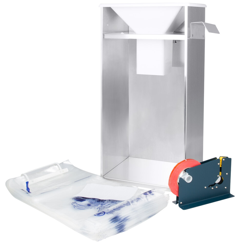 B28 Kit 2 EZ Bagger Ice Bagger Kit for 8 lb. and 10 lb. Ice Bags