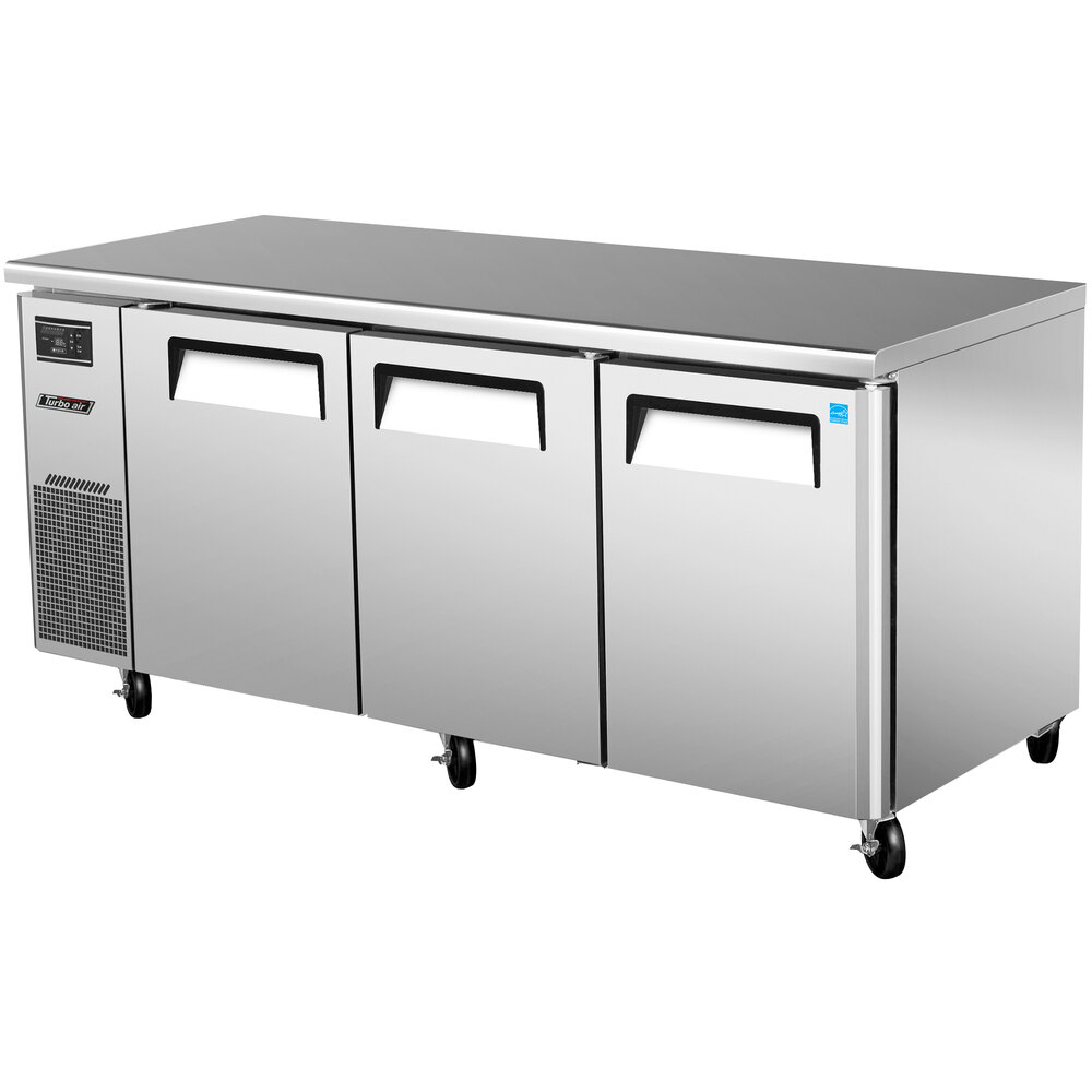 Turbo Air JUR72N J Series 72" Narrow Depth Undercounter Refrigerator