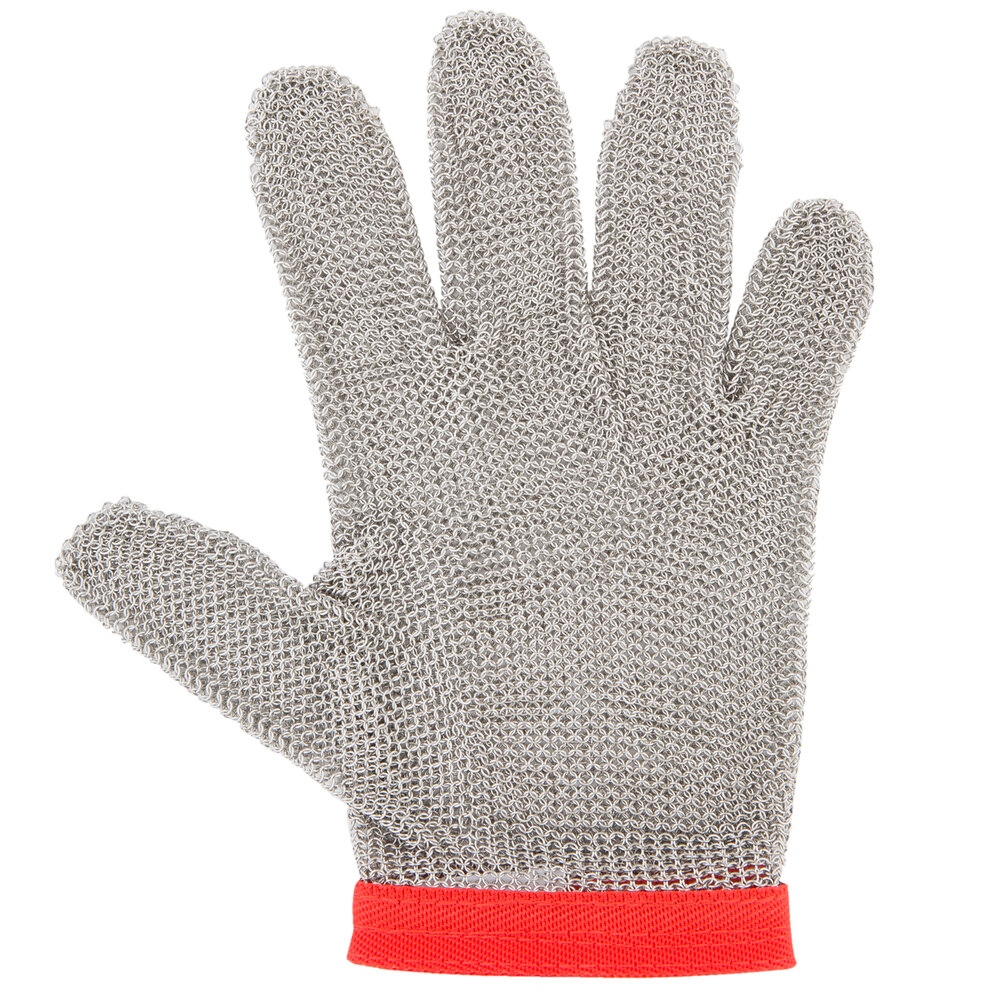 San Jamar MGA515M Stainless Steel Mesh Cut Resistant Glove Medium
