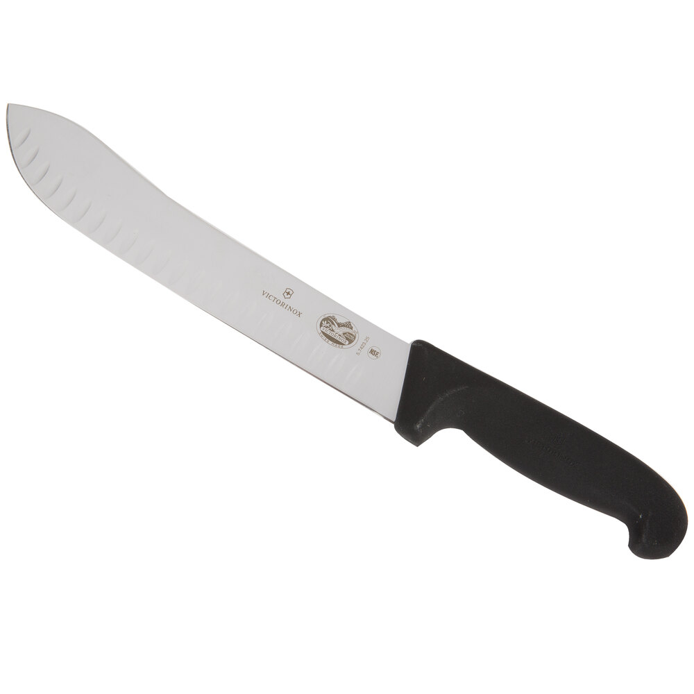 Victorinox 40638 10" Granton Edge Butcher Knife with Fibrox Handle