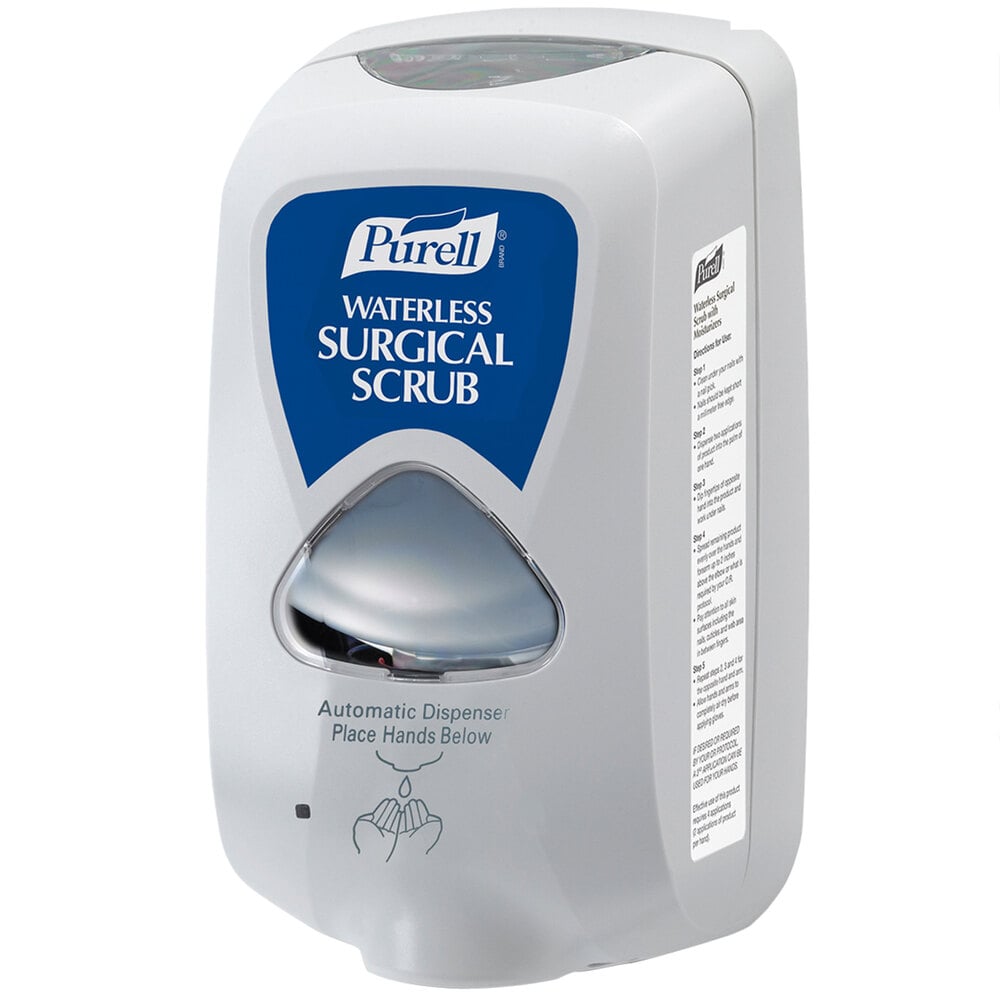 Purell® 278512 TFX Gray Waterless Surgical Scrub Touchless Dispenser 12/Case