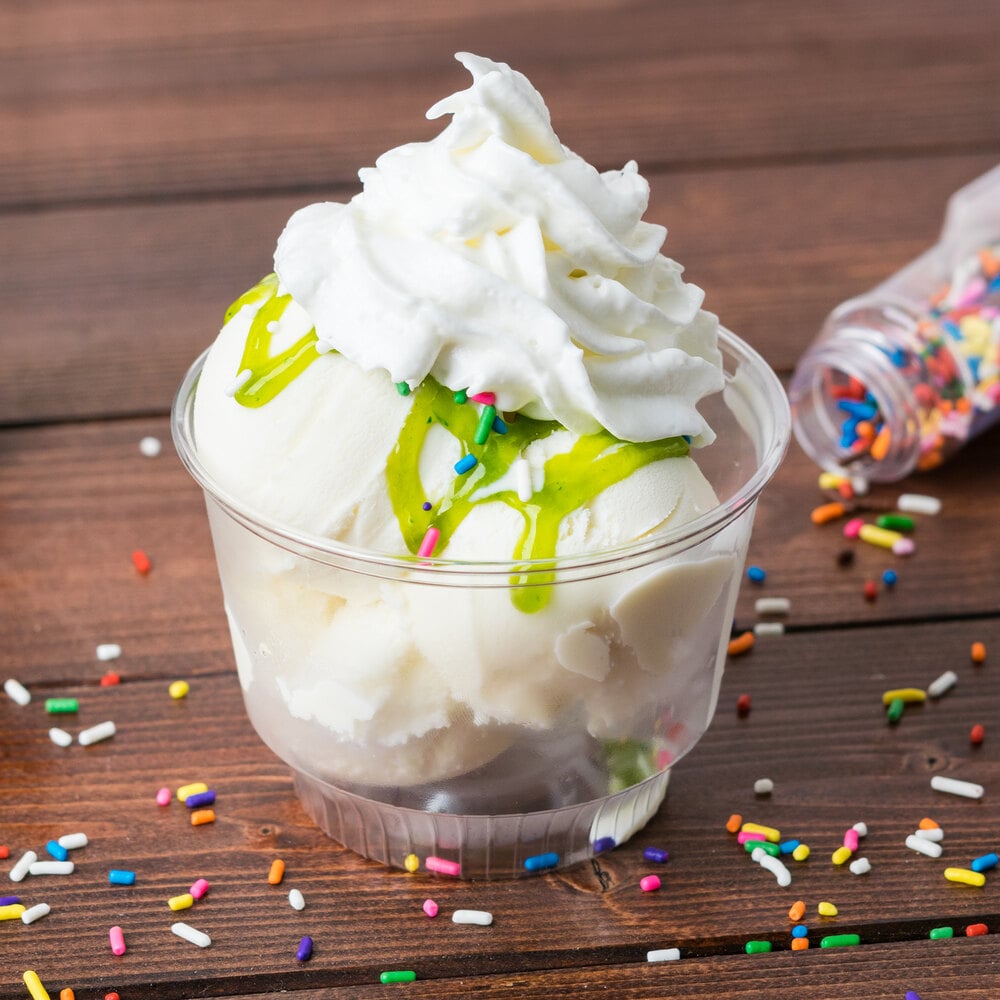Dart Solo SD8 8 oz. Clear Plastic Sundae Cup 1000/Case