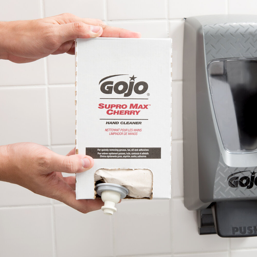 GOJO® 728204 TDX 2000 mL Supro Max Cherry Hand Cleaner 4/Case