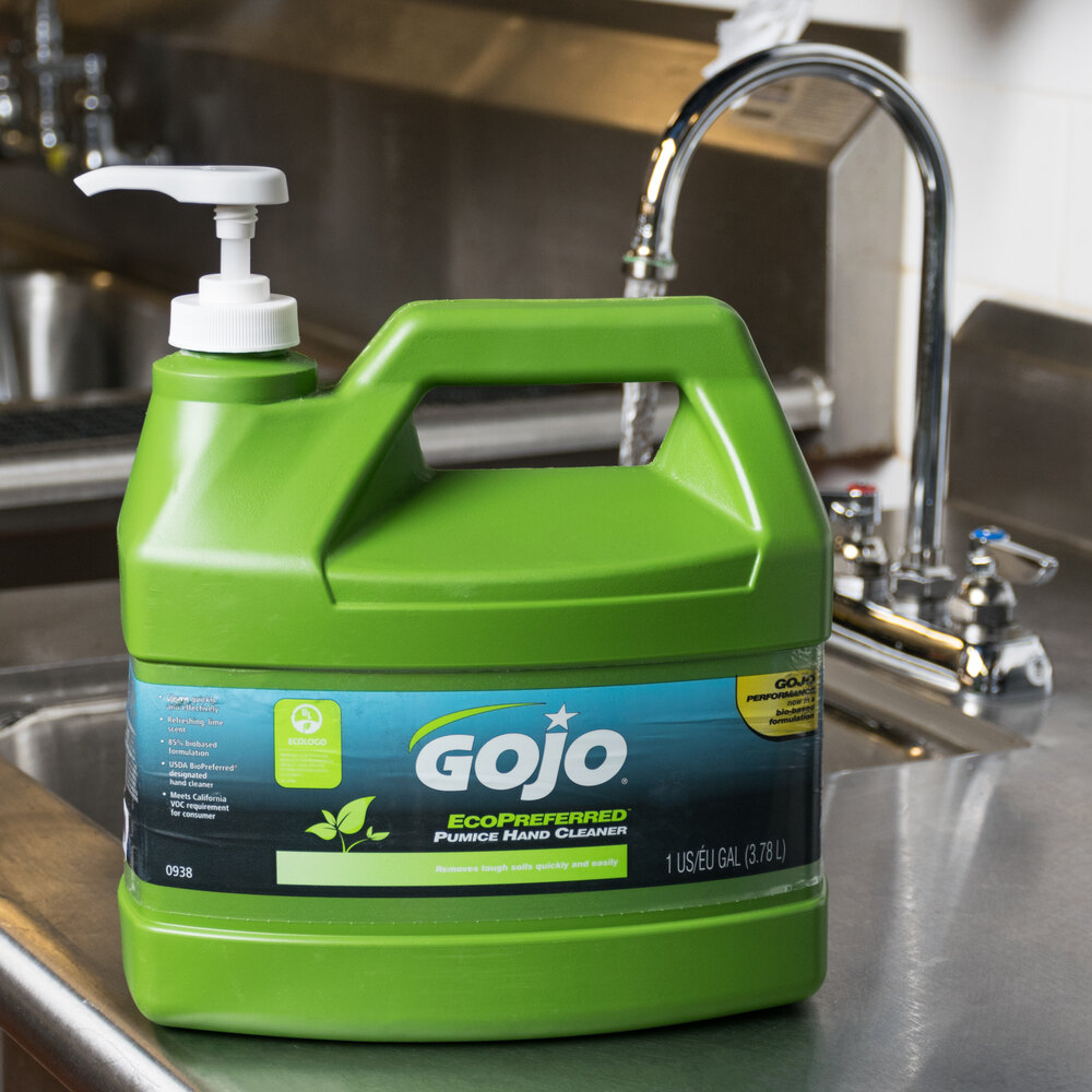 GOJO® 093804 1 Gallon Ecopreferred Pumice Hand Cleaner 4/Case