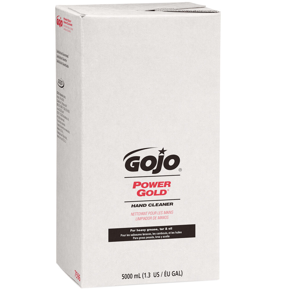 GOJO® 759602 TDX 5000 mL Power Gold Hand Cleaner 8/Case