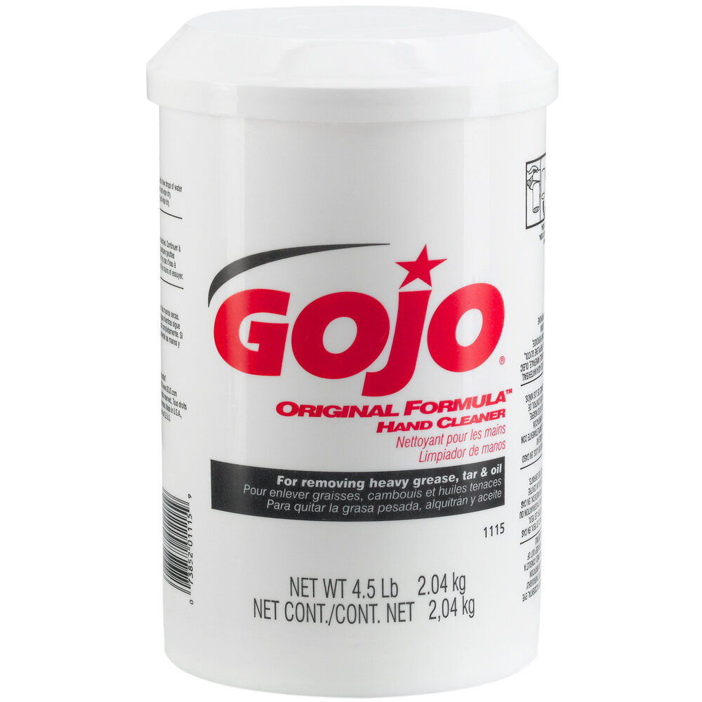 GOJO® 111506 4.5 lb. Original Formula Hand Cleaner 6 / Case