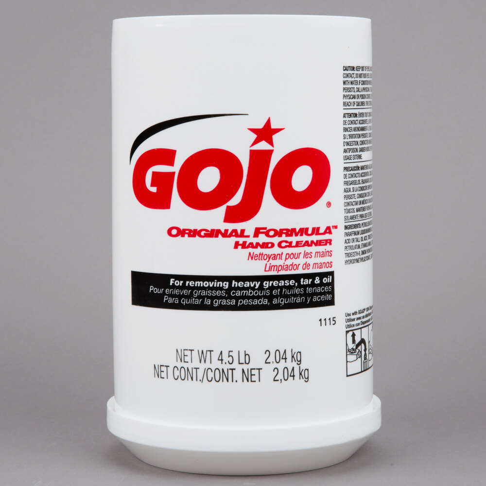 GOJO® 111506 4.5 lb. Original Formula Hand Cleaner 6/Case