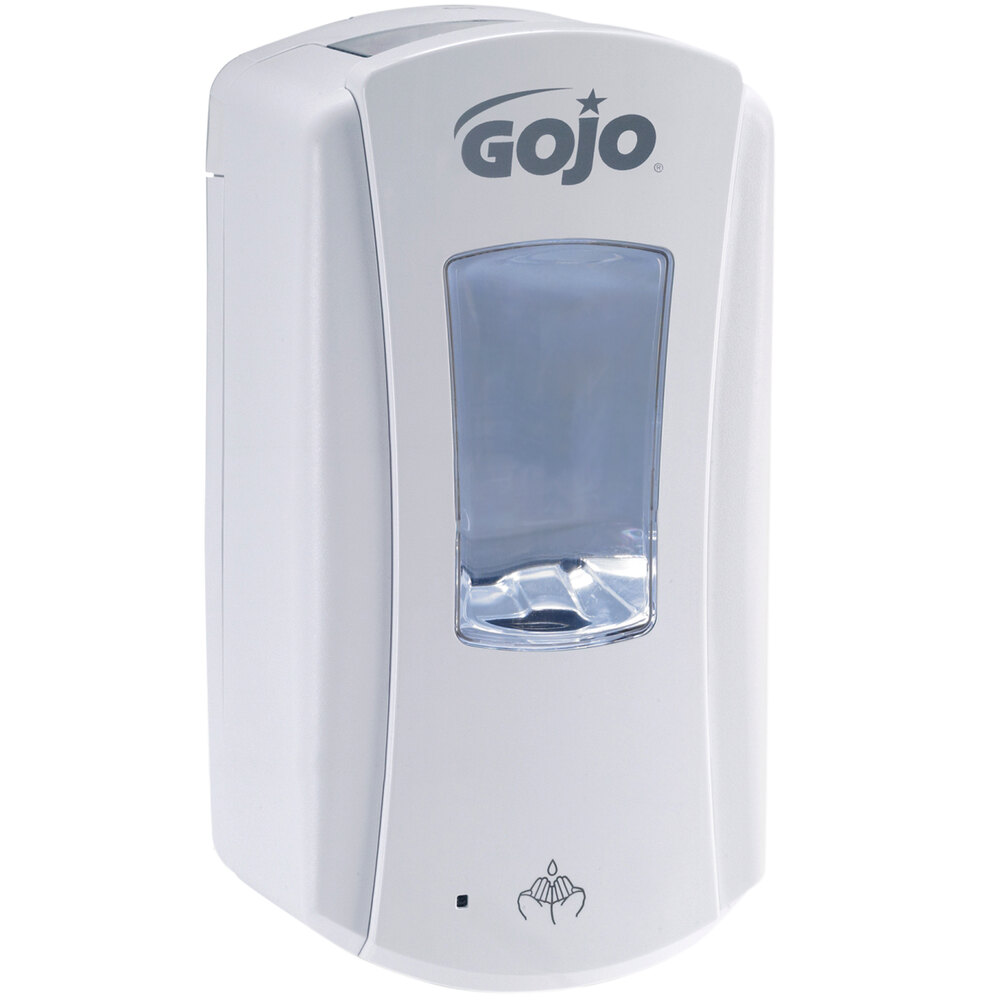 GOJO® 198004 LTX12 1200 mL White Touchless Hand Soap Dispenser