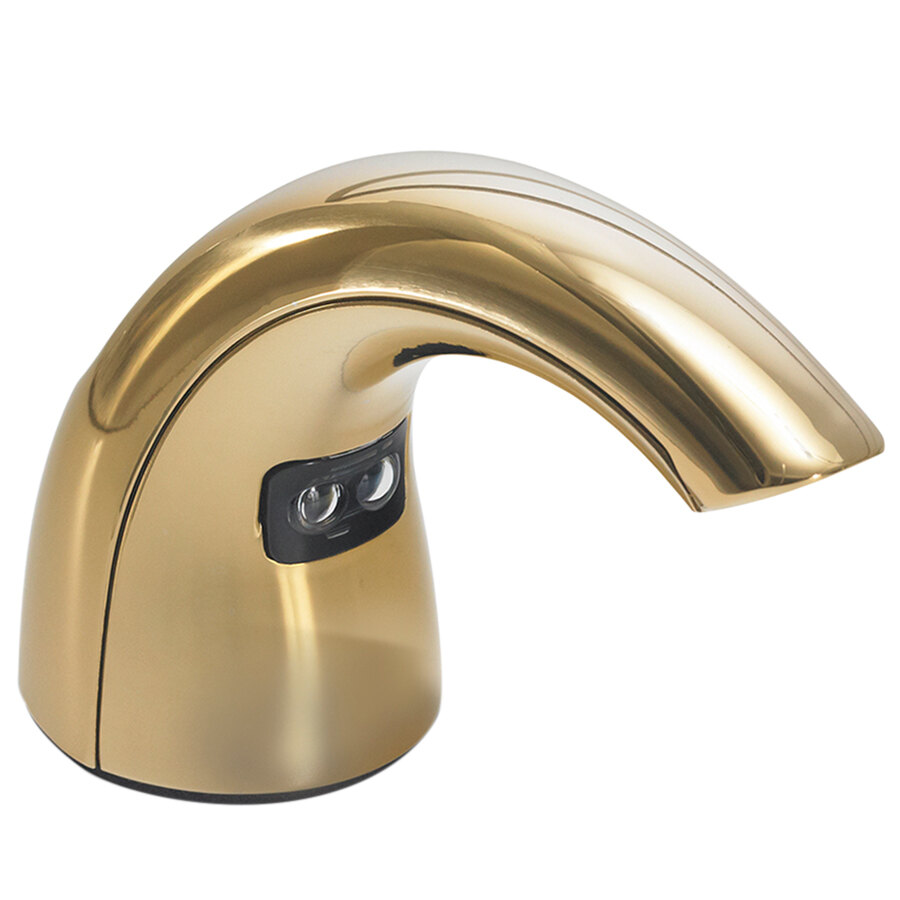 GOJO® 856001 CXT Gold Tone Counter Mount Touchless Hand Soap Dispenser