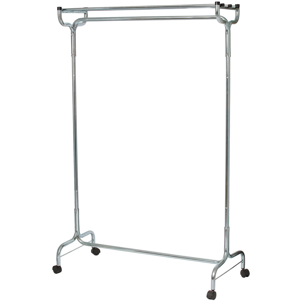 60" Portable Coat / Hat Rack with Casters