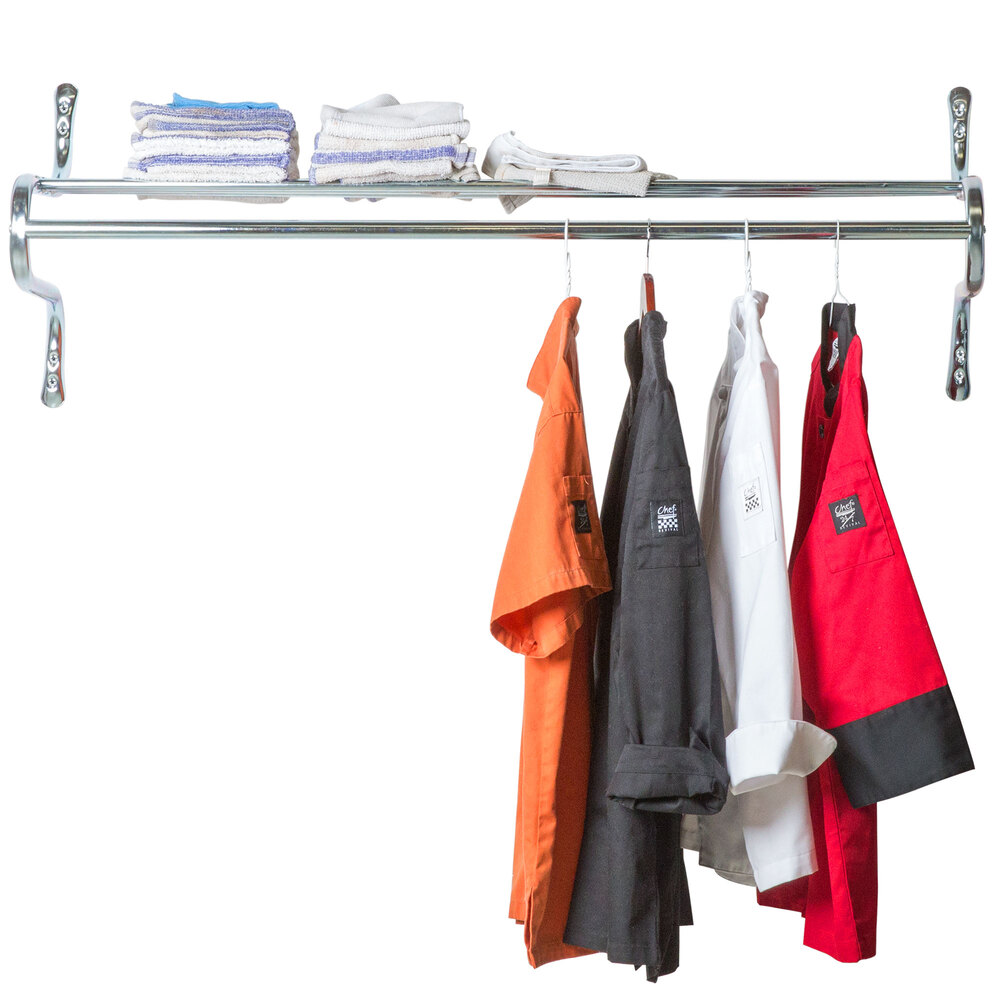 48" Wall Mounted Coat / Hat Rack