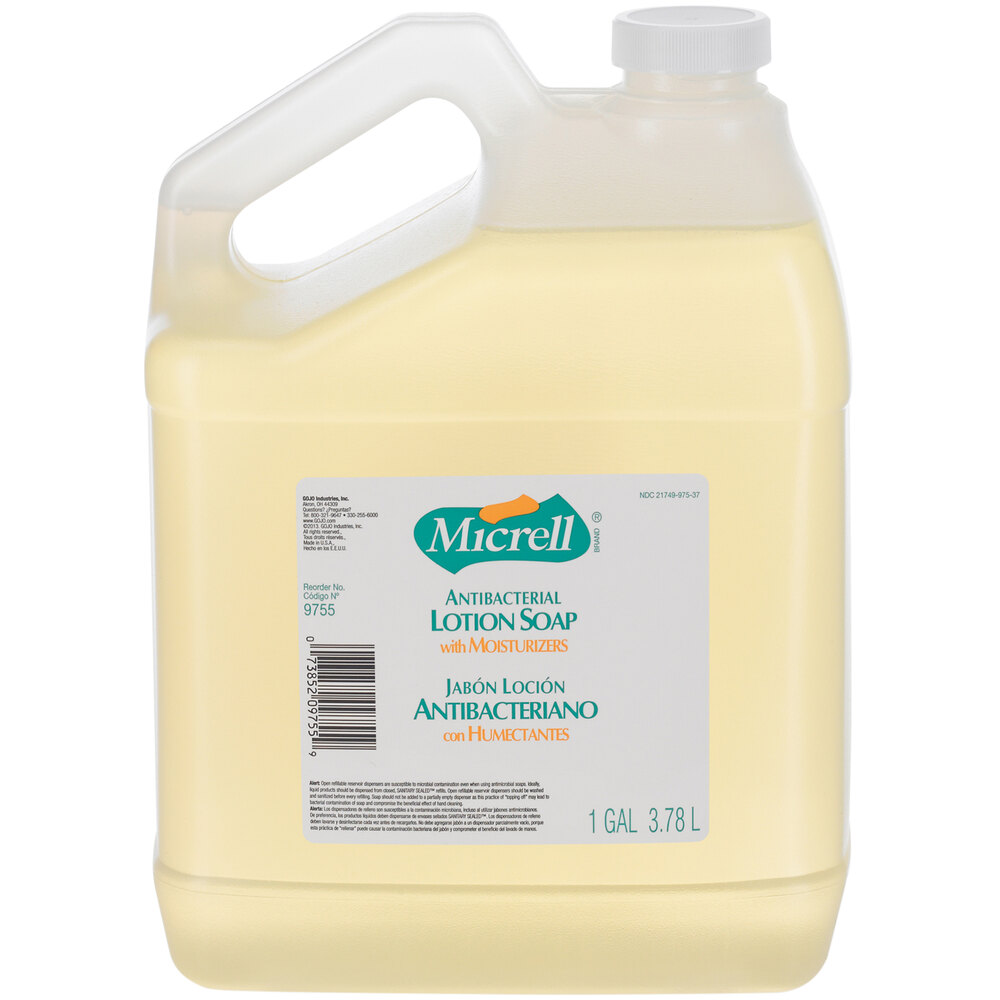 Micrell® 975504 1 Gallon Floral Antibacterial Lotion Hand Soap with