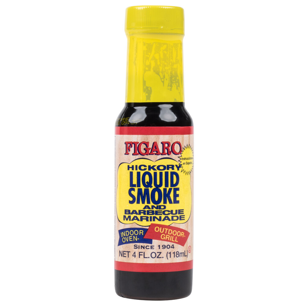 Figaro 4 oz. Hickory Liquid Smoke and Marinade