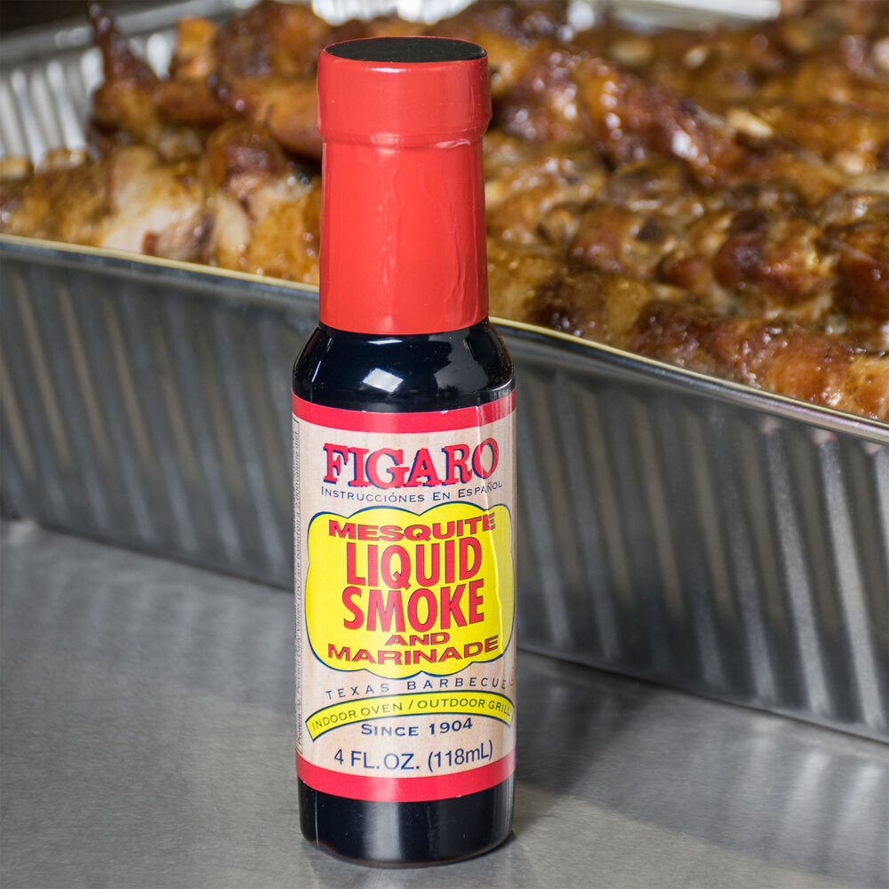 Figaro 4 oz. Mesquite Liquid Smoke and Marinade