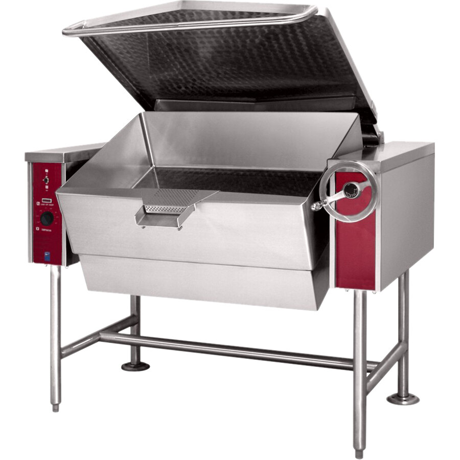 Blodgett BLT30E 30 Gallon Manual Tilt Electric Braising Pan / Tilt