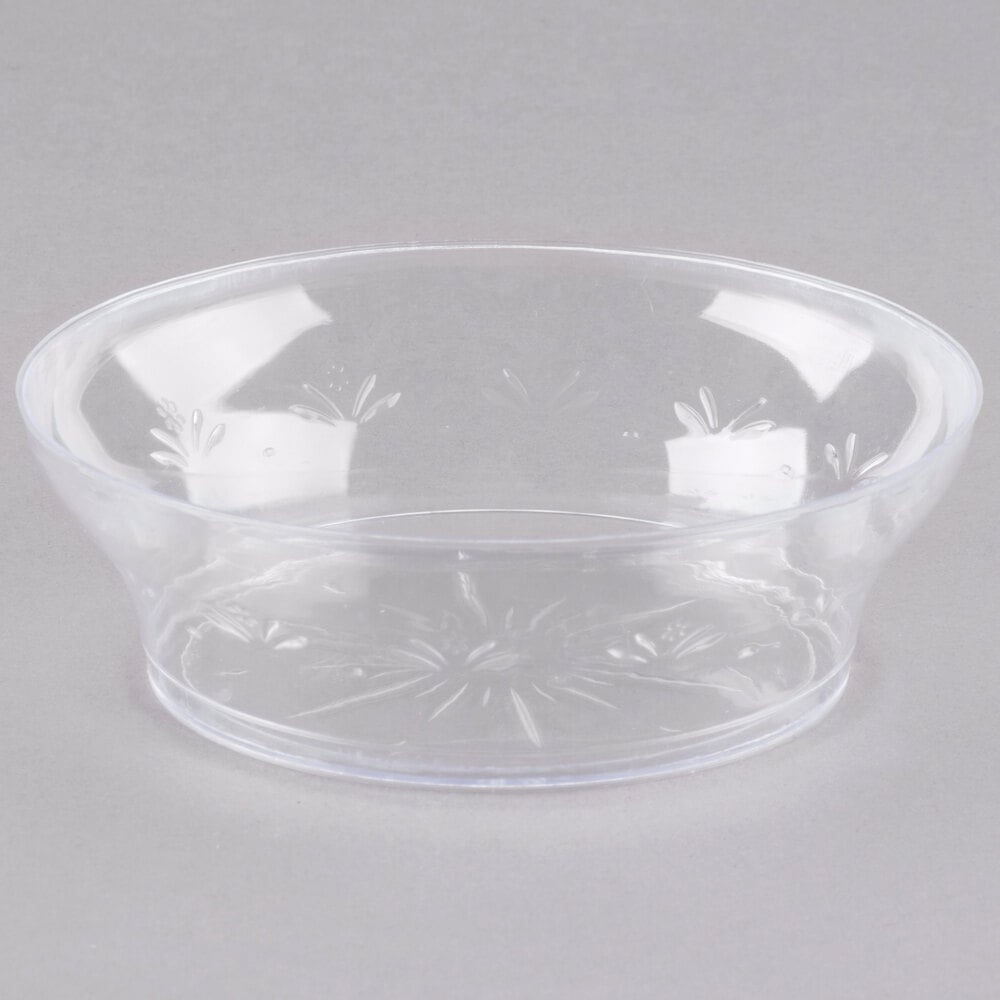 Choice Crystal 10 oz. Clear Plastic Bowl 20/Pack