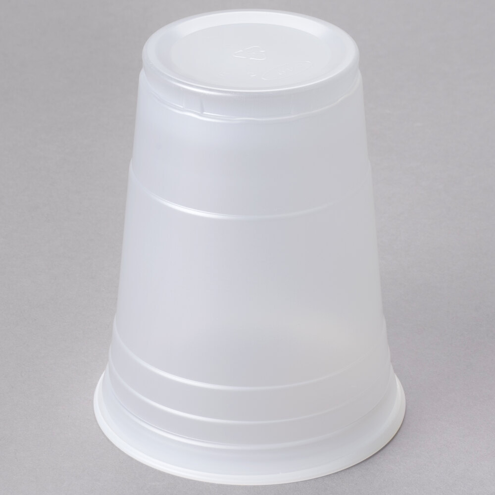 Dart P16 16 oz. Translucent Squat Plastic Cold Cup 1000/Case