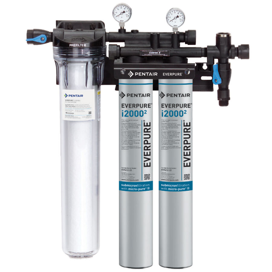 Everpure EV932422 Insurice Twin PFi20002 Water Filtration System with