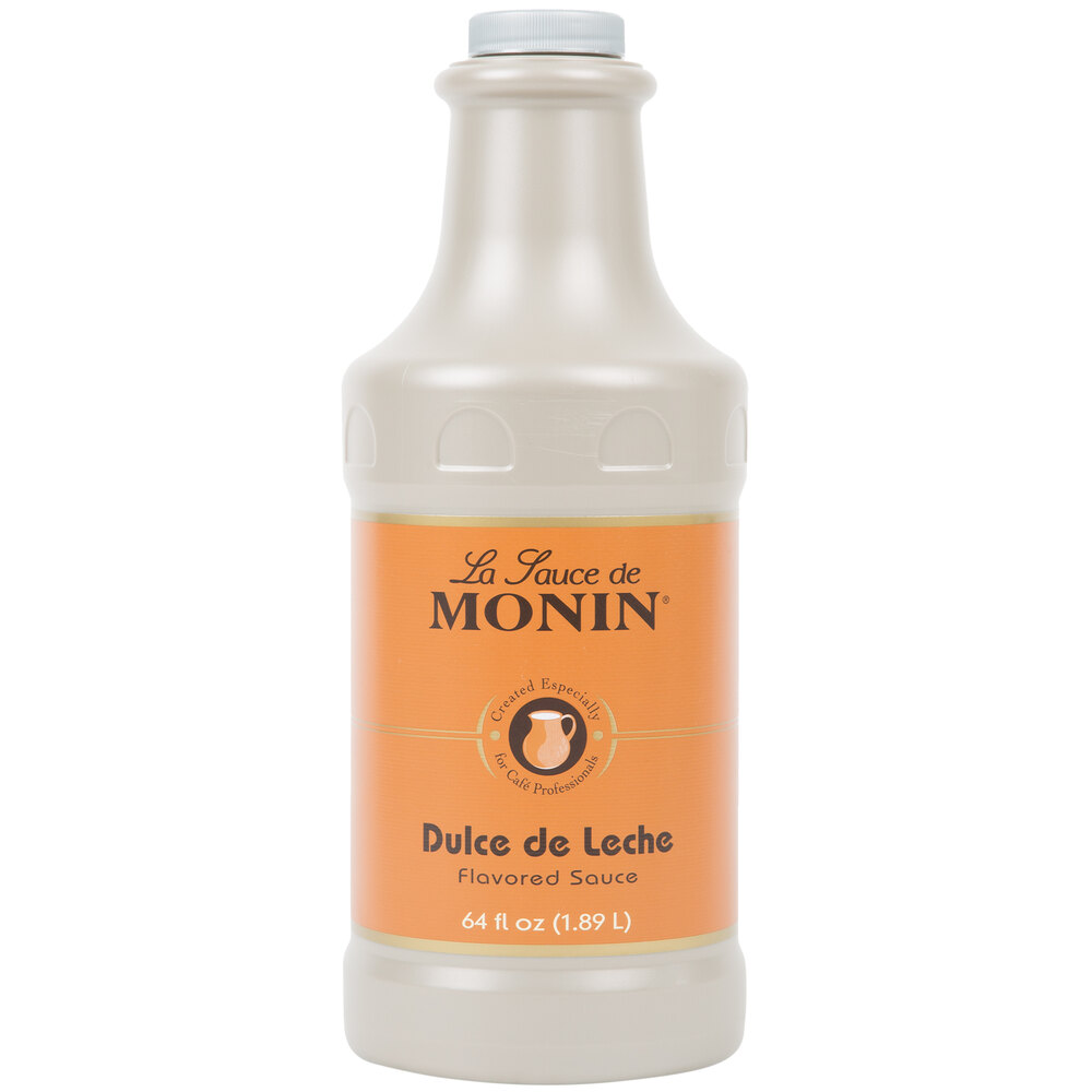 Monin 64 oz. Dulce de Leche Flavoring Sauce