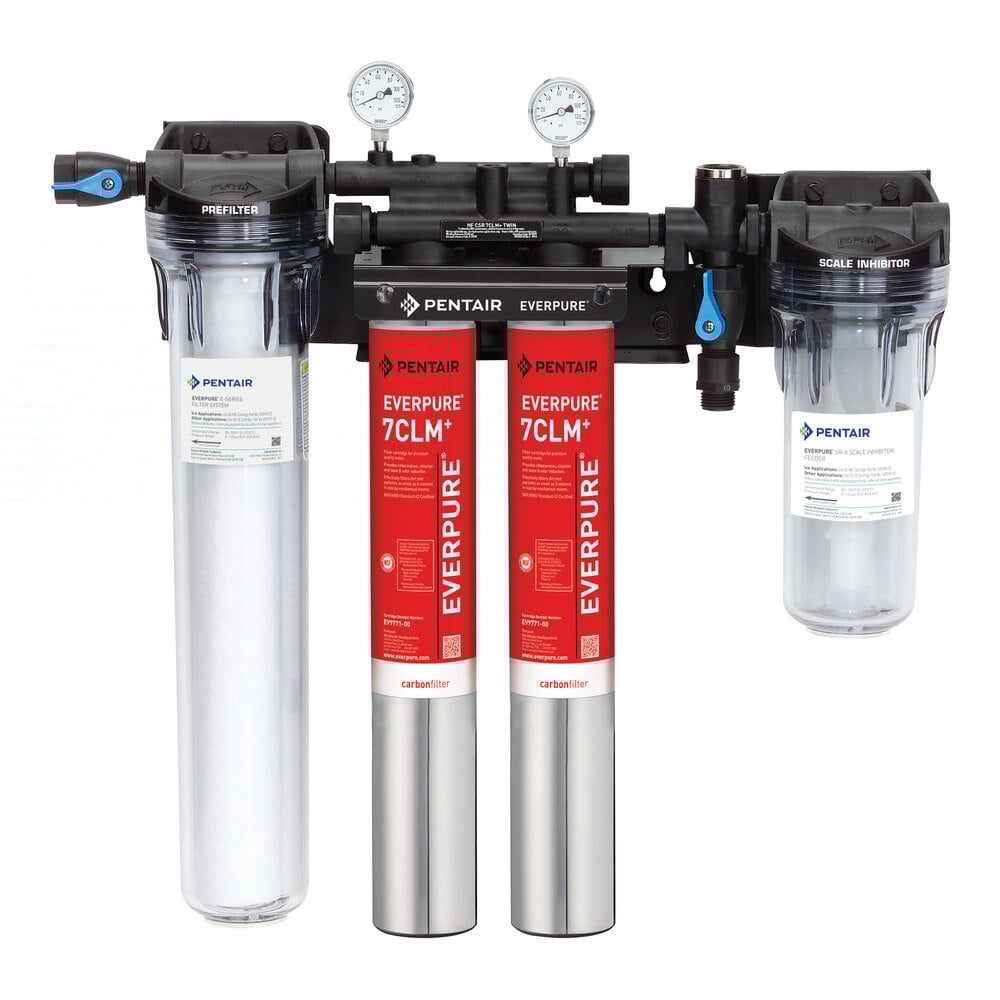 Everpure EV977132 High Flow CSR Twin7CLM+ Water Filtration System