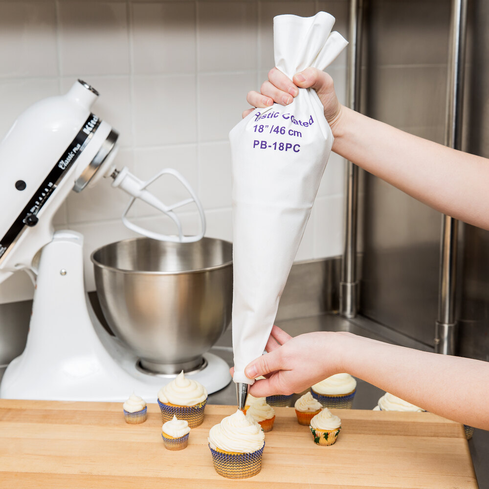 18" Plastic Coated Pastry Bag