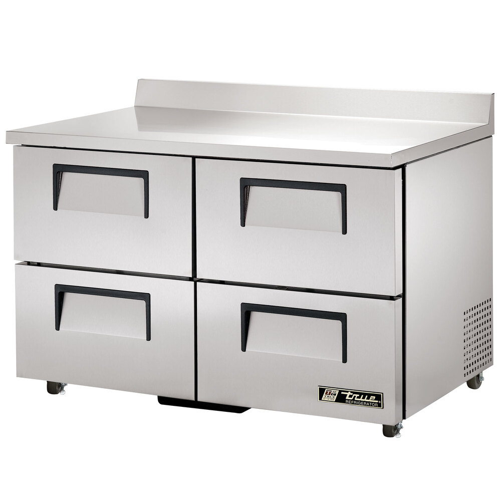 True TWT48D4ADA 48" Deep ADA Compliant Work Top Refrigerator with