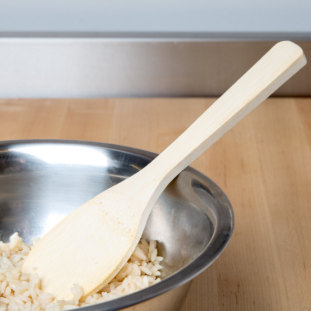 Town 22808 9" Bamboo Rice Paddle