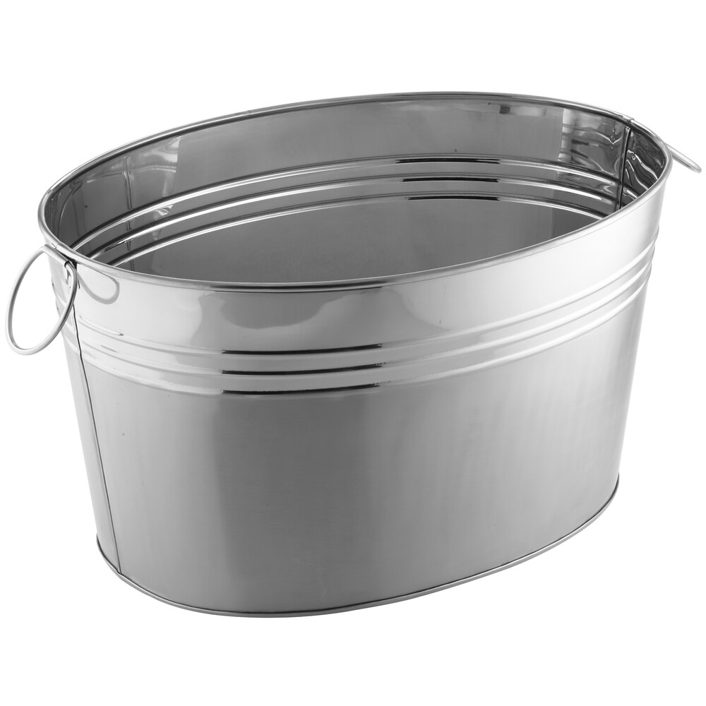 American Metalcraft STUB20 20 1/8" x 15" x 11 1/8" Oval Stainless Steel