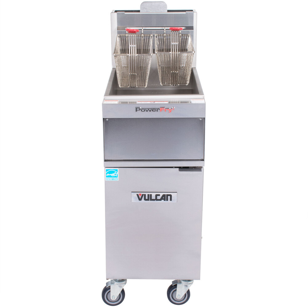 Vulcan 1TR45A2 PowerFry3 Liquid Propane 4550 lb. Floor Fryer with