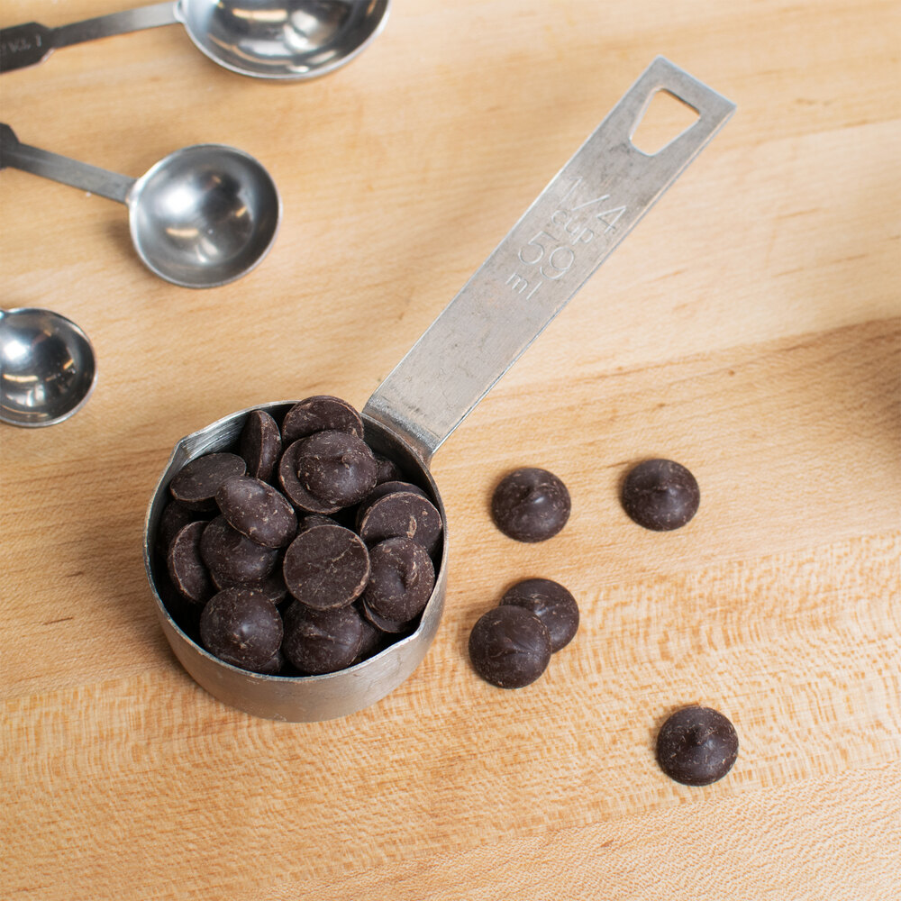 Ghirardelli 25 lb. 60 Cacao Bittersweet Chocolate .5M Baking Chips